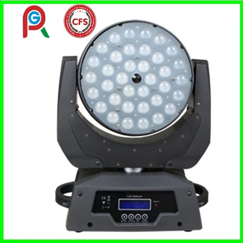 RGB Tricolor 36*10W LED Moving Head Wash Light Stage Lighting