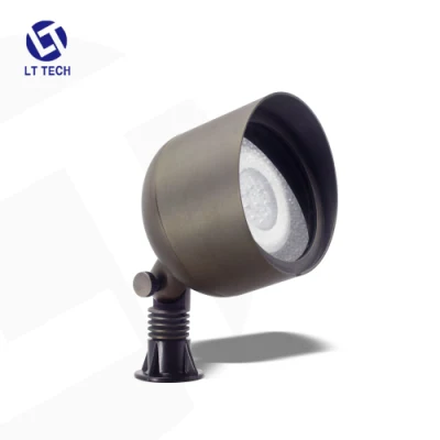 LTV латунный круглый светодиодный прожектор для настенного монтажа